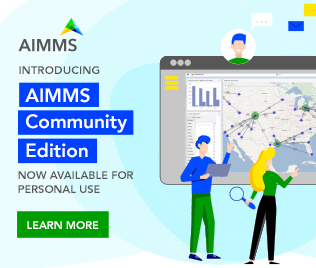 Click here to get AIMMS Community Edition