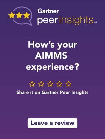 AIMMS on Gartner Peer Insights