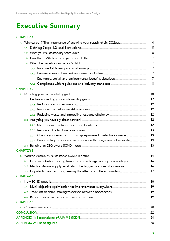 Sustainability and Supply Chain Network Design