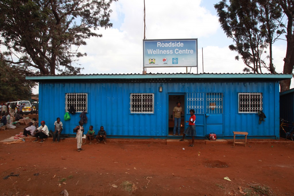 A North Star Alliance Roadside Wellness Centre, located in Emali, Kenya. (Photography by Dave Chidley)