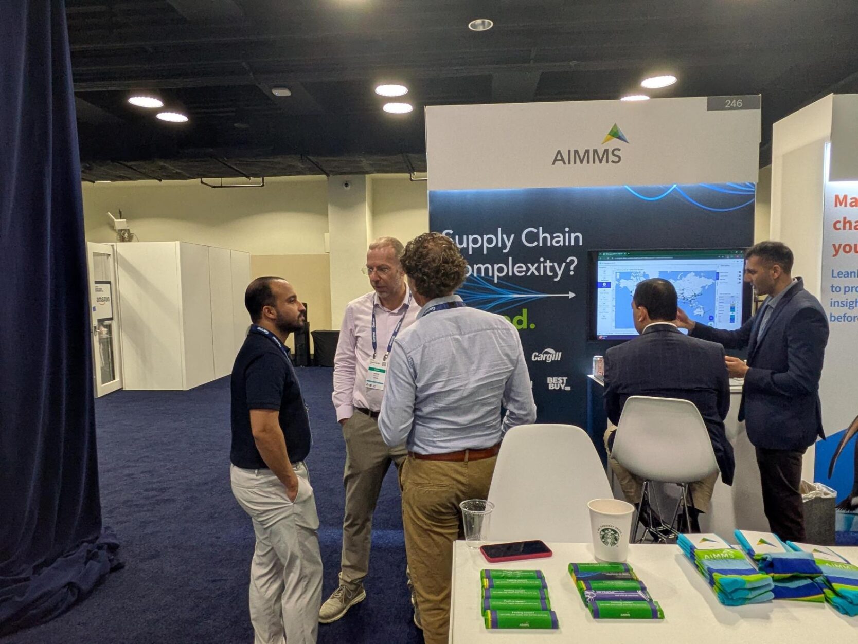 Gartner SC Orlando AIMMS booth