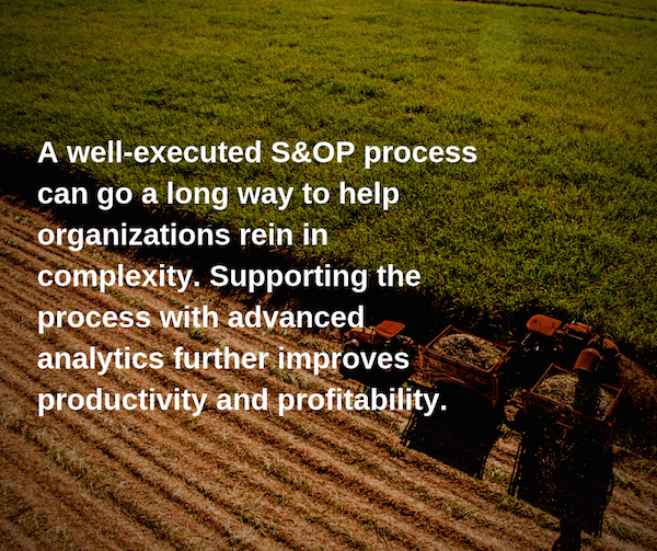 S&OP- agribusiness