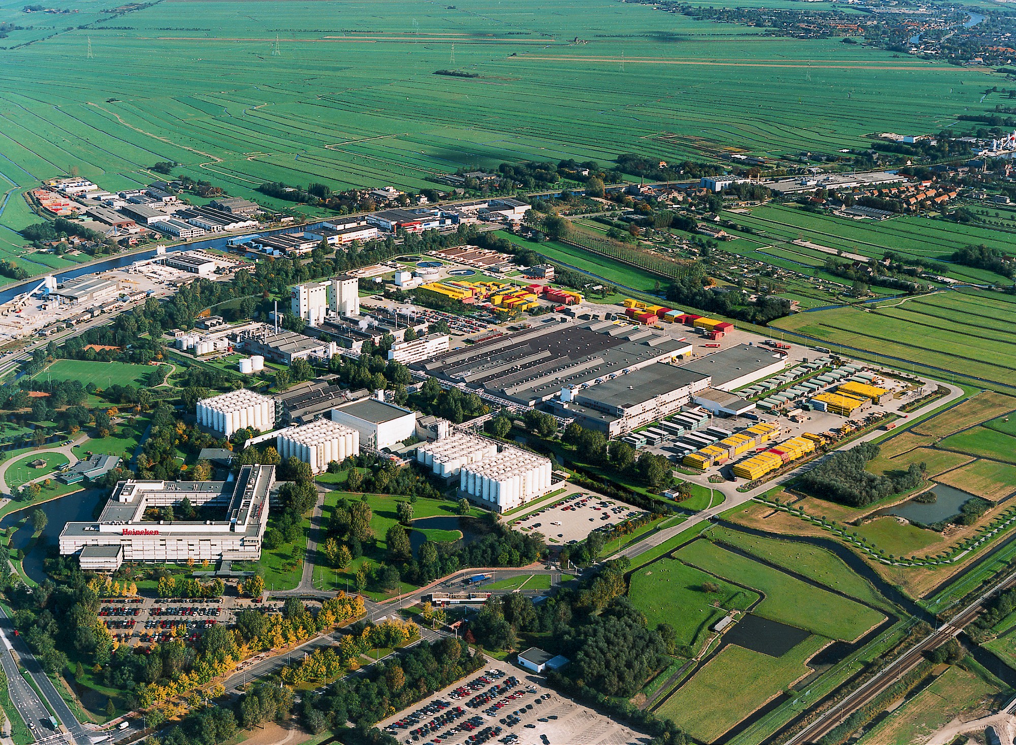 Heineken brewery in Zoeterwoude